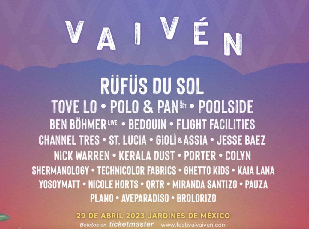 Vaiven Festival Mexico 2023
