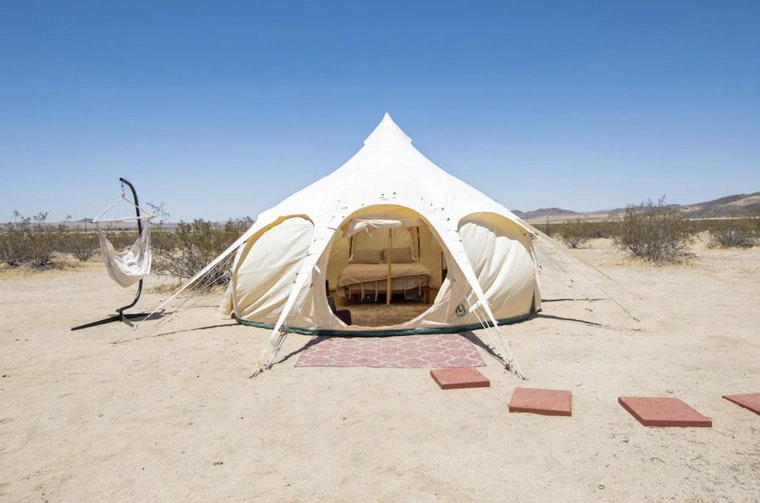 Glamping in Joshua Tree