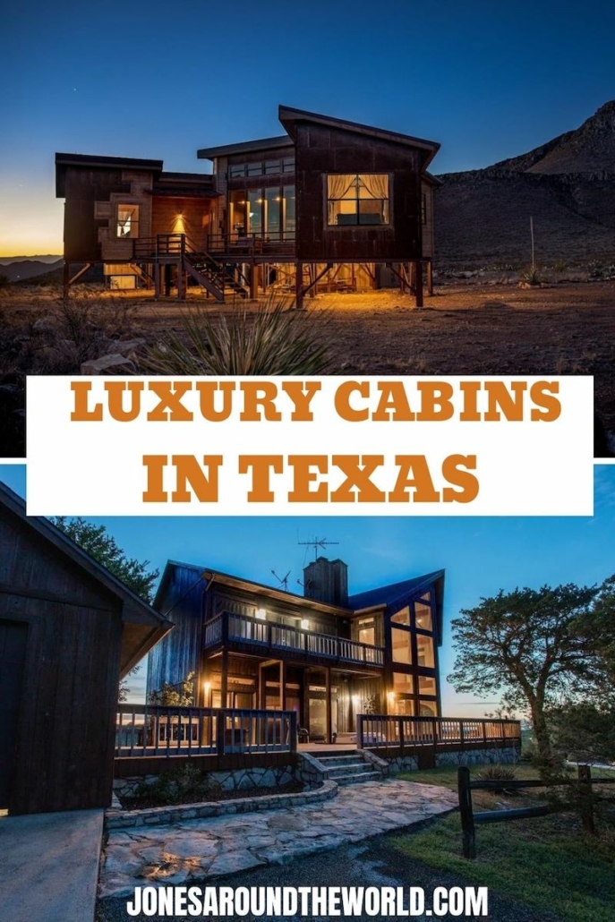 luxury cabins in texas