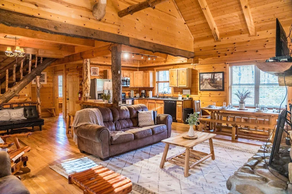 ohio luxury lodging cabin