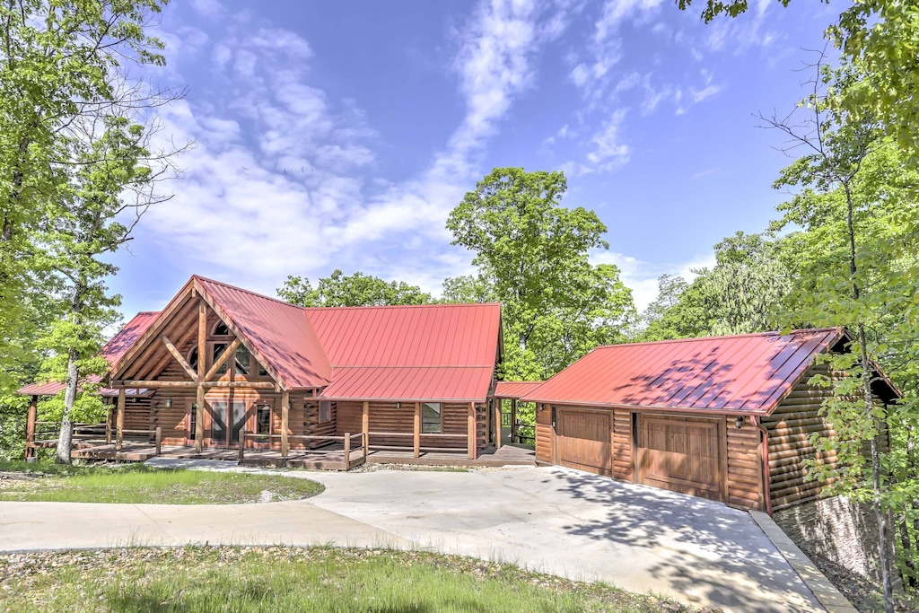 Luxury Cabins in Eureka Springs Arkansas Beaver Lake Views