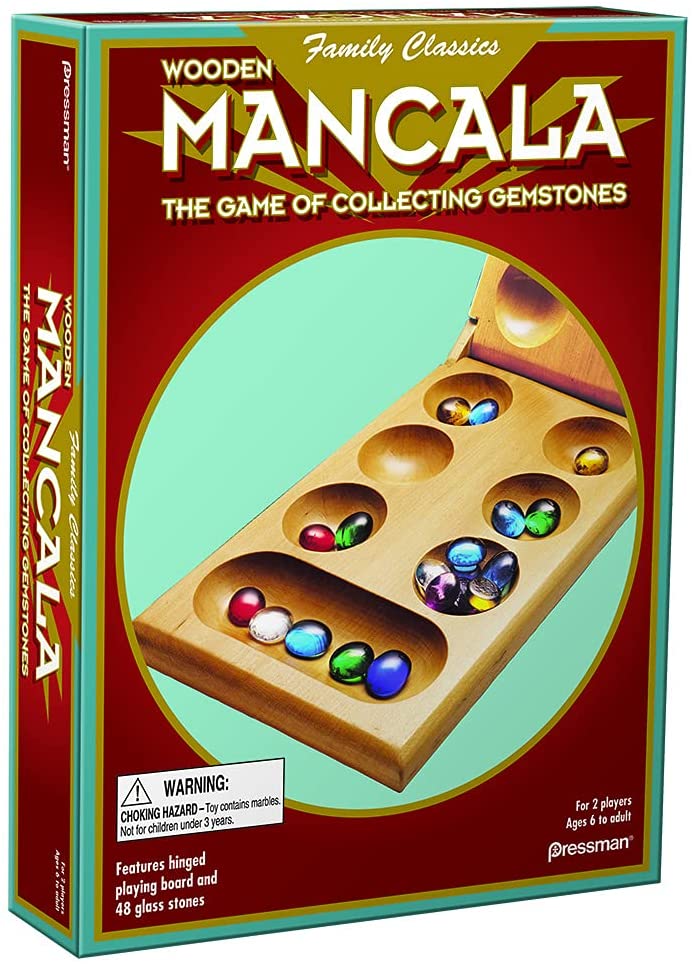 Mancala - Real Wood Folding Set