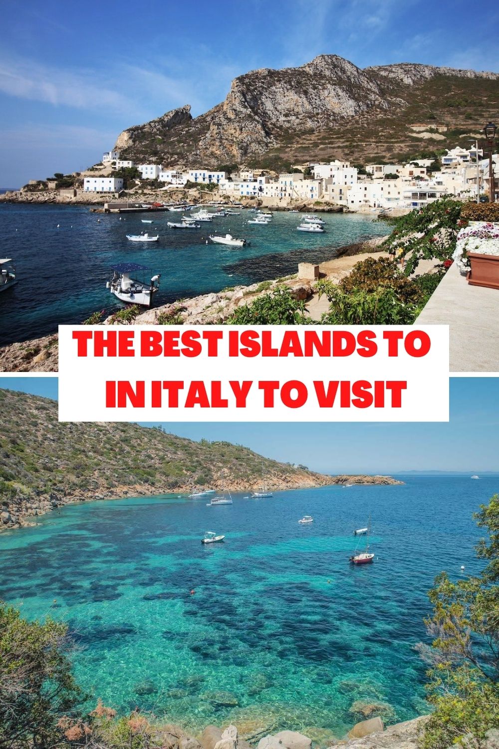 Best Islands in Italy to Visit - pinterest