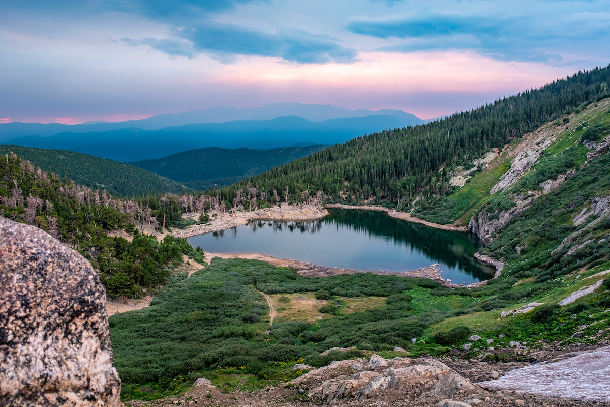 St. Mary's Glacier in Idaho Springs colorado