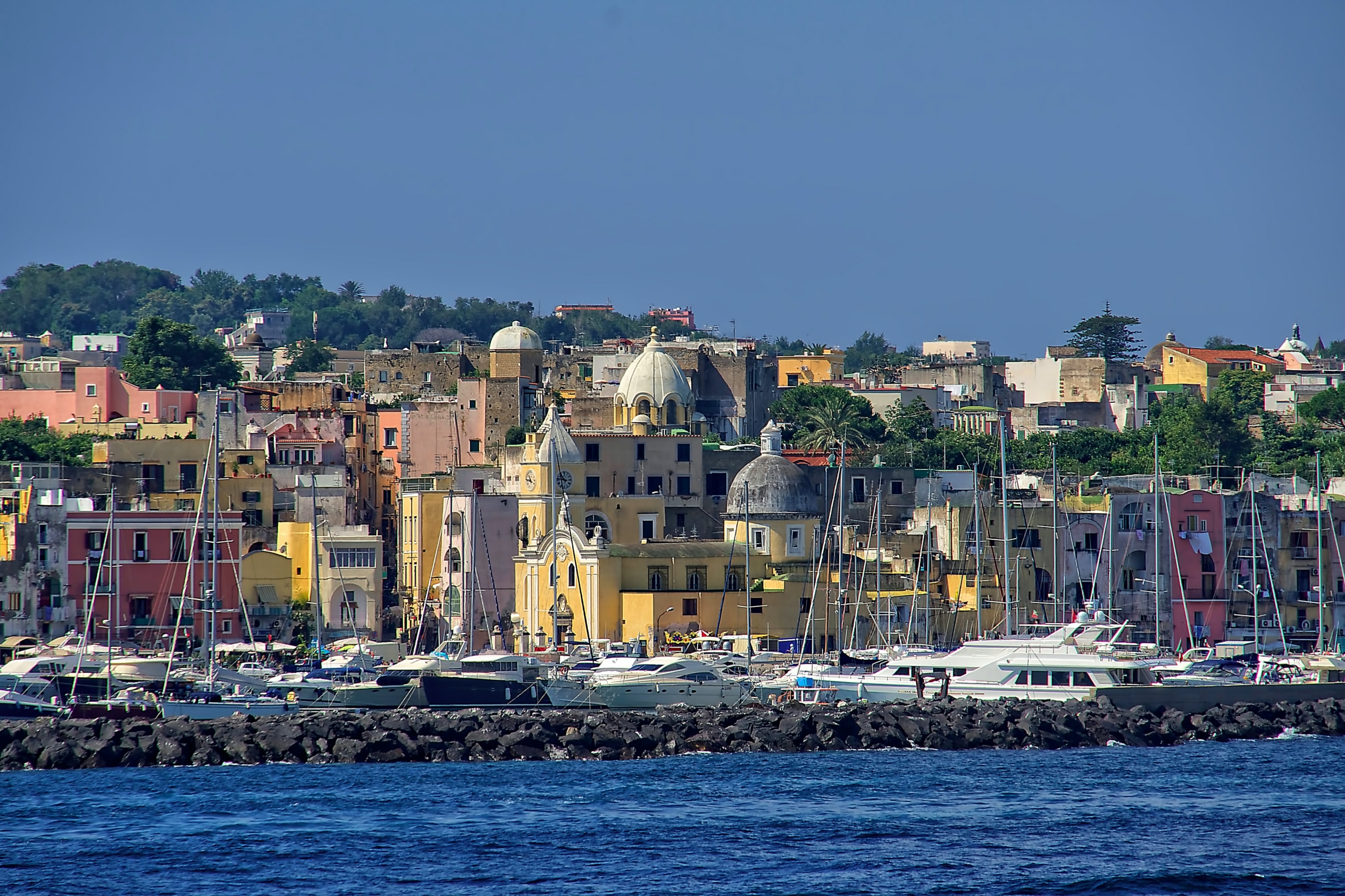 Ischia Island in Italy