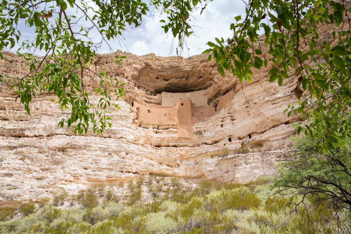 Montezuma Castle National Monument in Arizona, USA