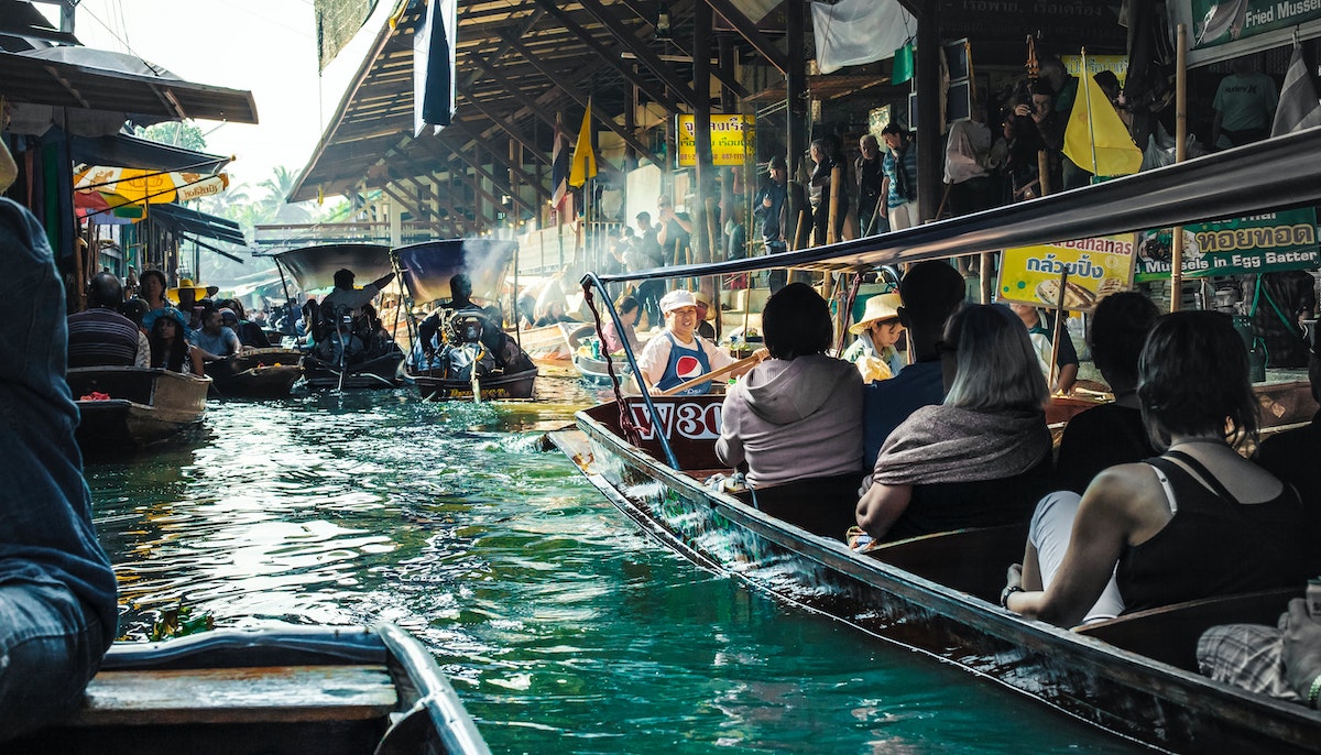 Damnoen Saduak Floating Market