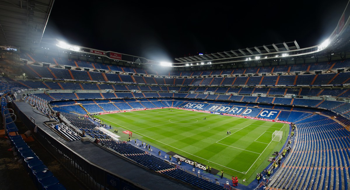 Santiago Bernabeu Stadium, Madrid