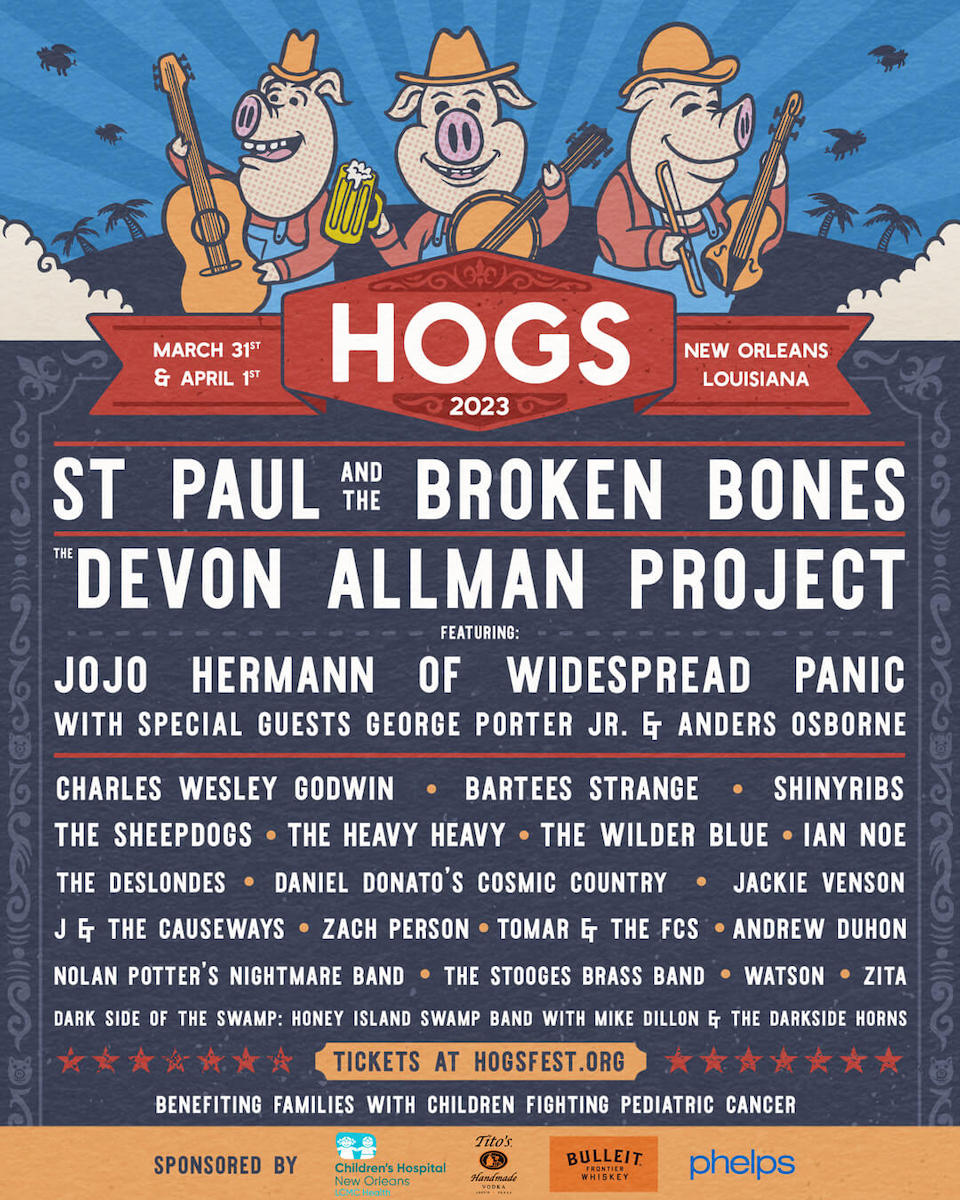 Hogs For the Cause Festival New Orleans 2023