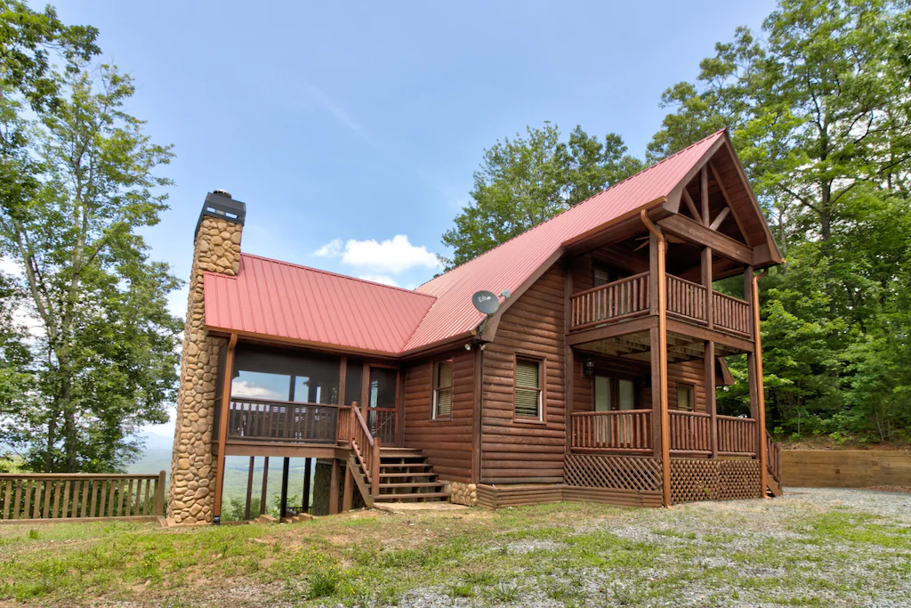 Moon Kiss Luxury Cabin Rental Georgia