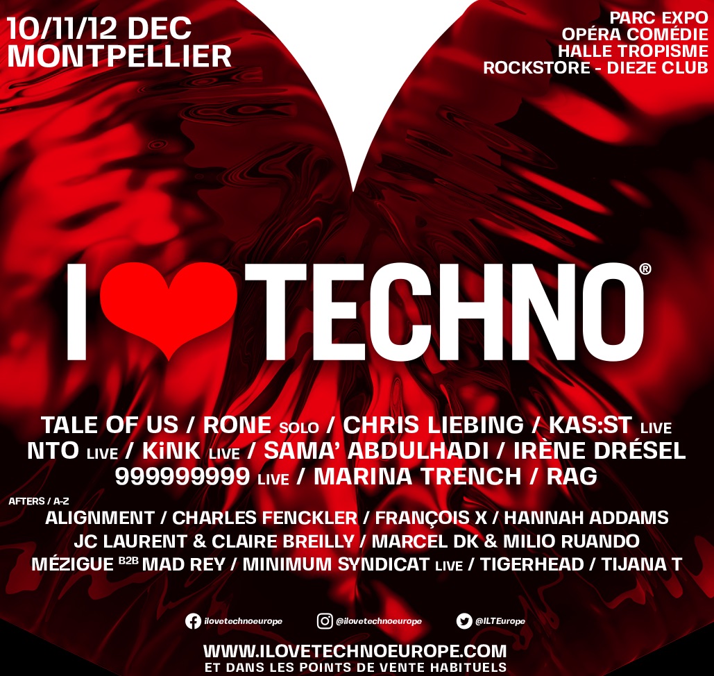 I Love Techno Festival France 2021