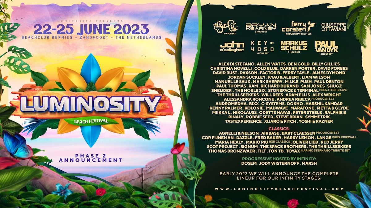 Luminosity Beach Festival Netherlands 2023