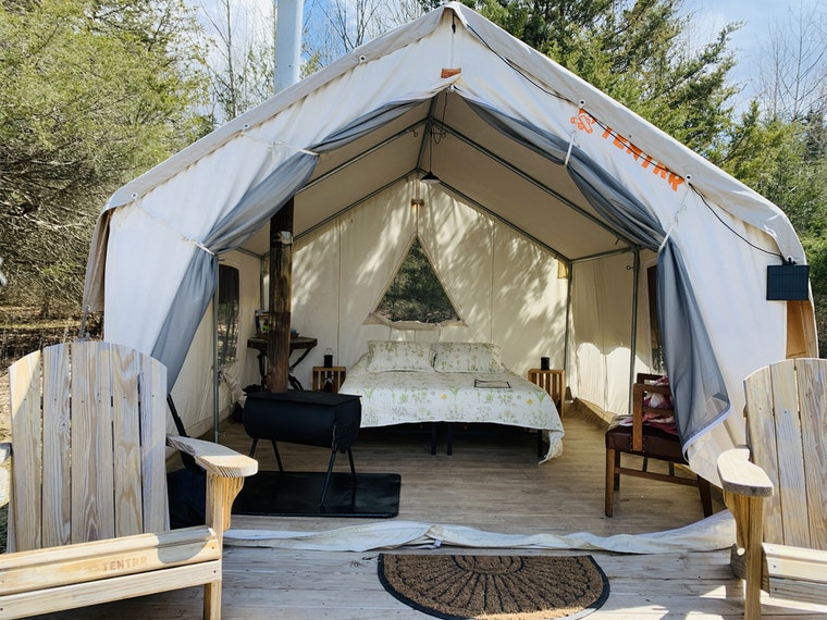 Tentrr Glamping in Virginia