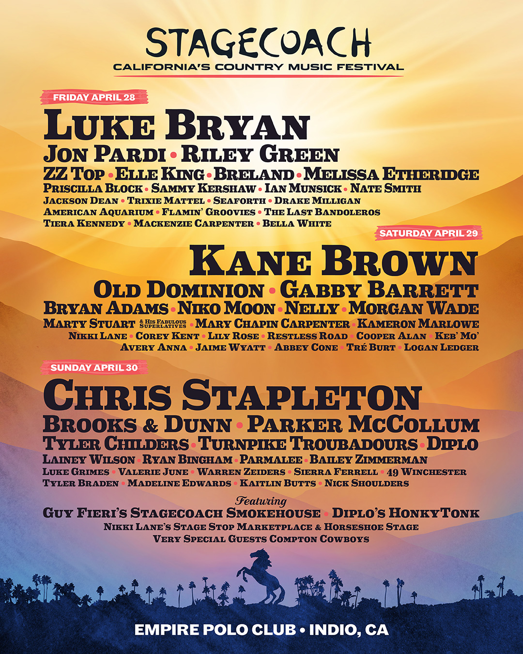 Stagecoach Country Music Festival 2023 California