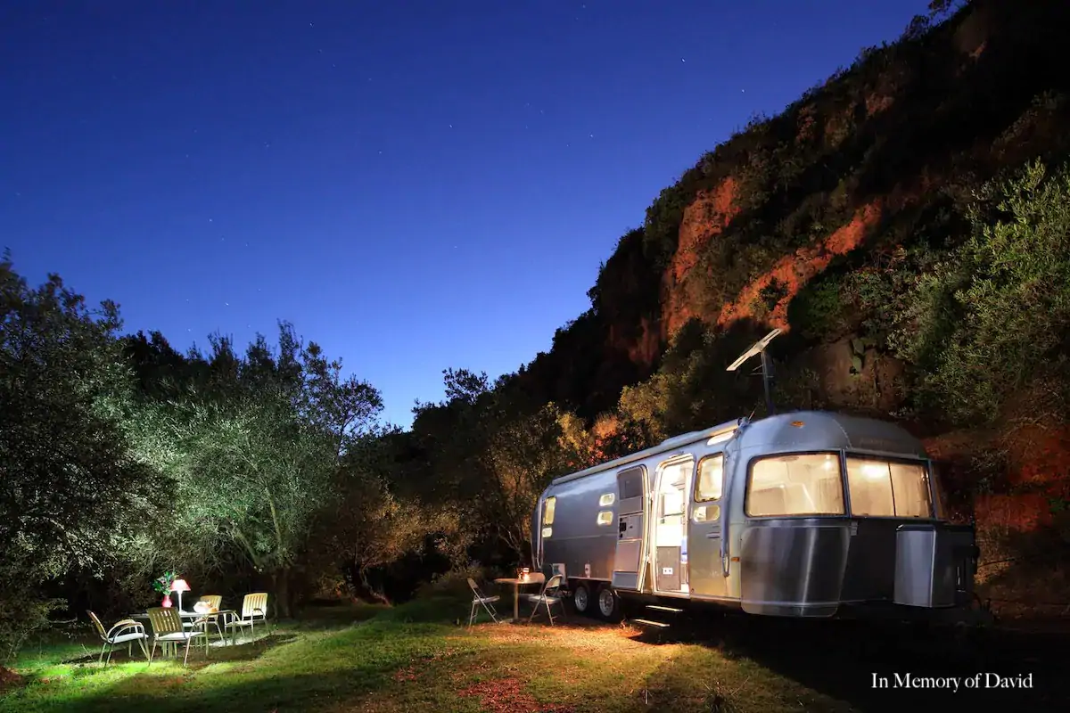 Airstream 'Glamping' in Andalucia