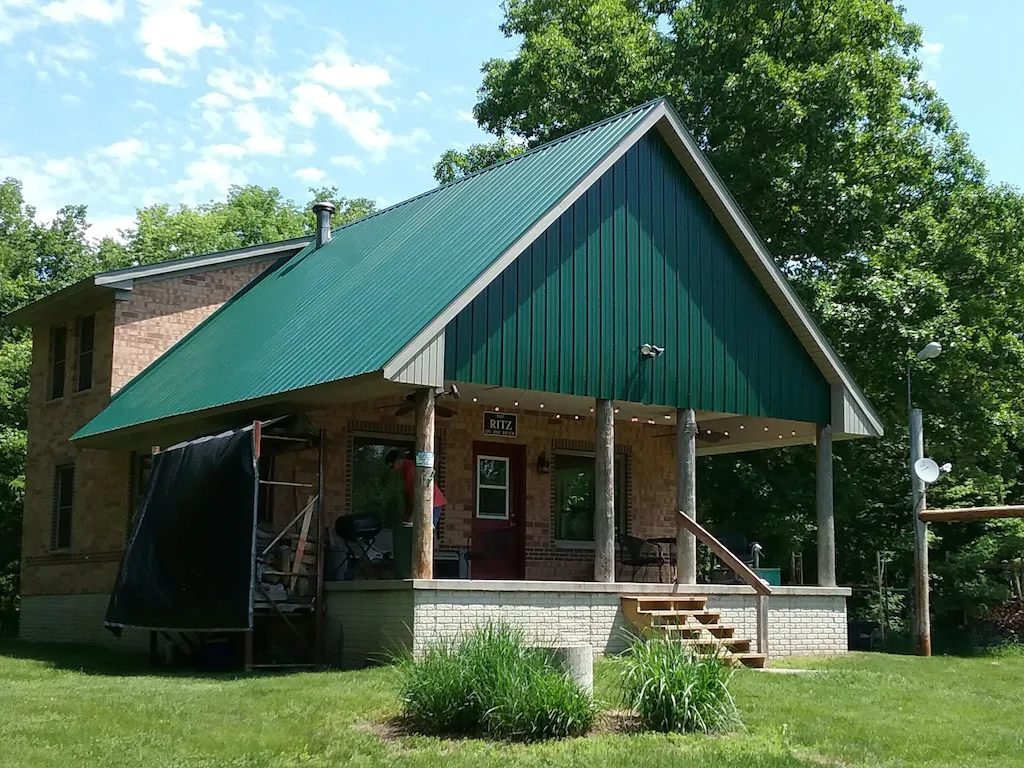 Cabin on the Wapsipinicon River