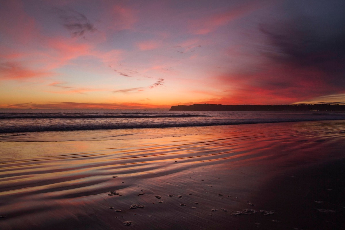 Coronado Island California Sunset