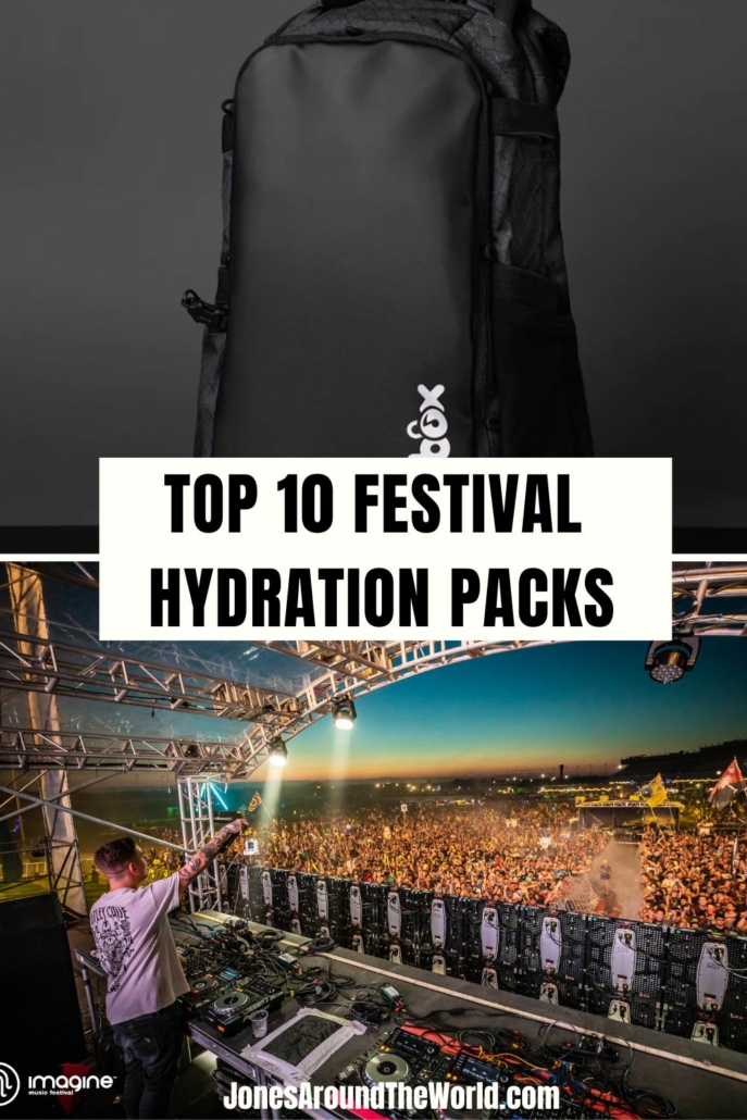 Lunchbox Hydration Backpack  Live Events, Festivals, Raves