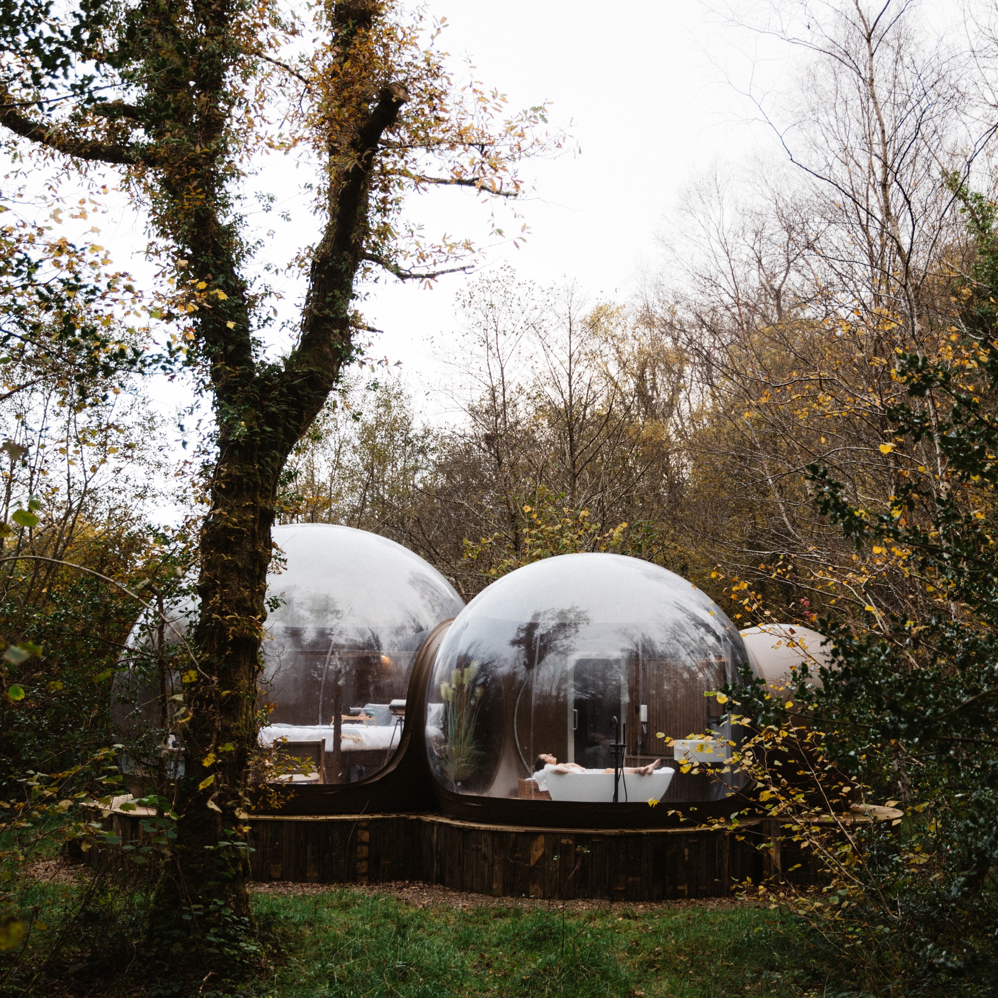 Finn Lough Glamping Bubble Domes