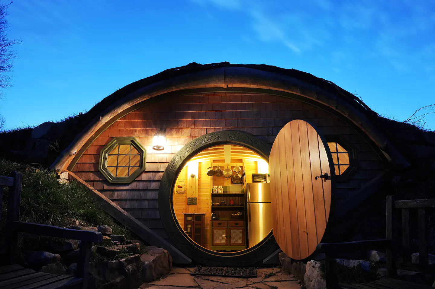 Forest Gully Farms Hobbit House Airbnb