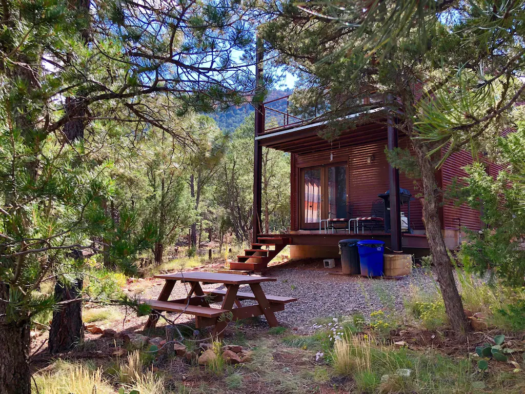 Modern Cabin In The Woods - Glamping New Mexico