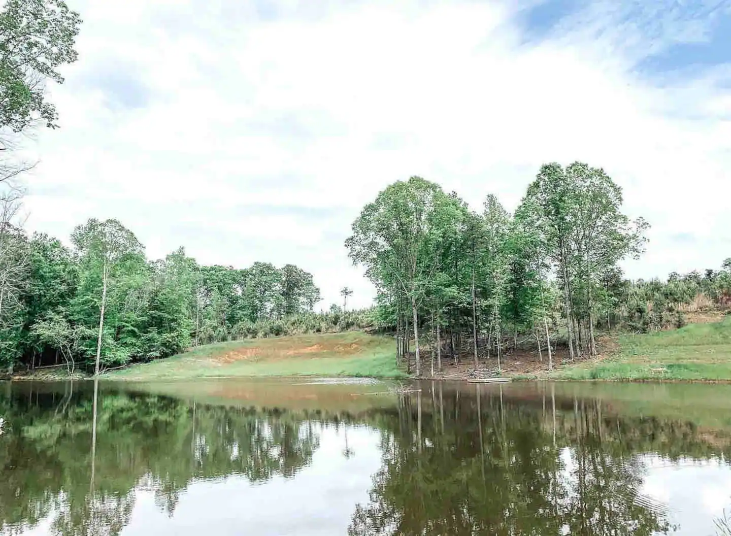 Behind the Pines Glamping 150 acres with pond