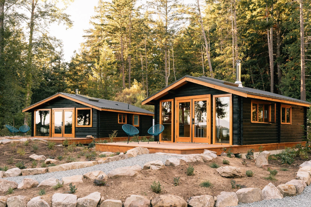 Bodega Cove Glamping Cabins Vancouver Island