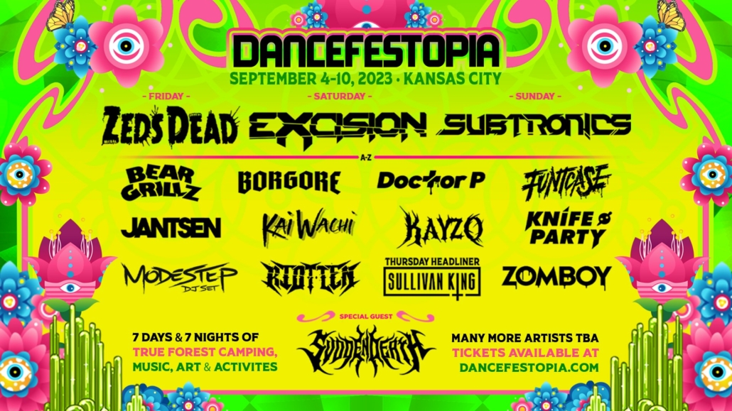 DANCEFESTOPIA 2023 - missouri music festivals
