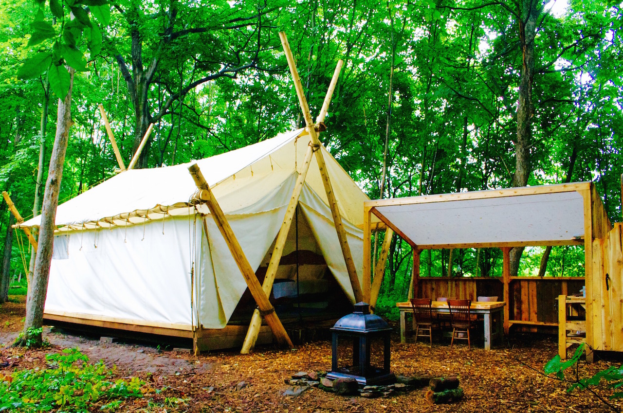 Fonterra Farm Glamping in Ontario Canada