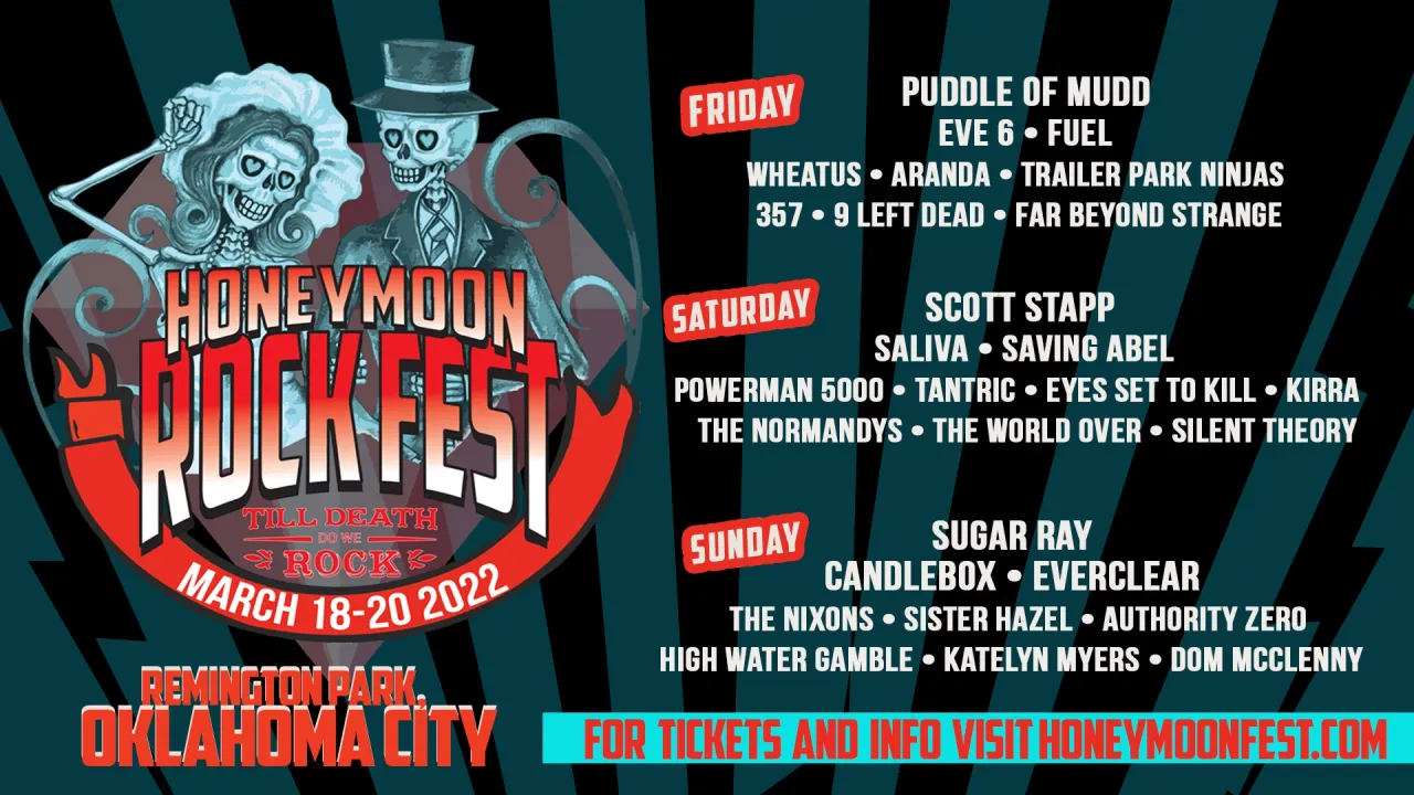 Honeymoon Rock Fest Oklahoma 2022