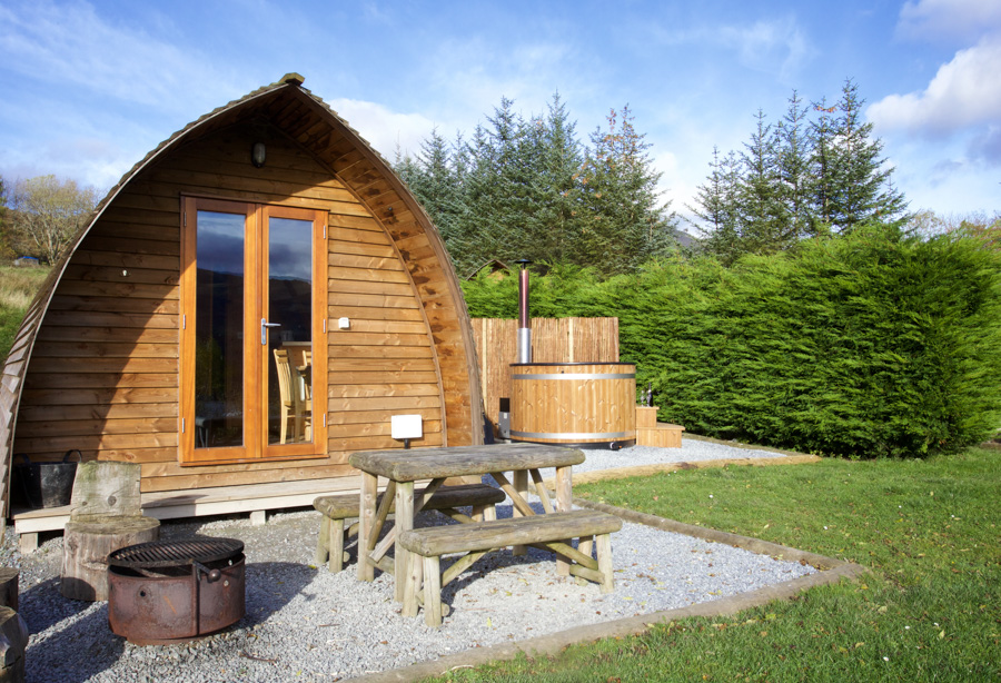 Loch Tay Highland Lodges Premiu Glamping Pod with Hot TubLoch Tay Highland Lodges Premiu Glamping Pod with Hot Tub