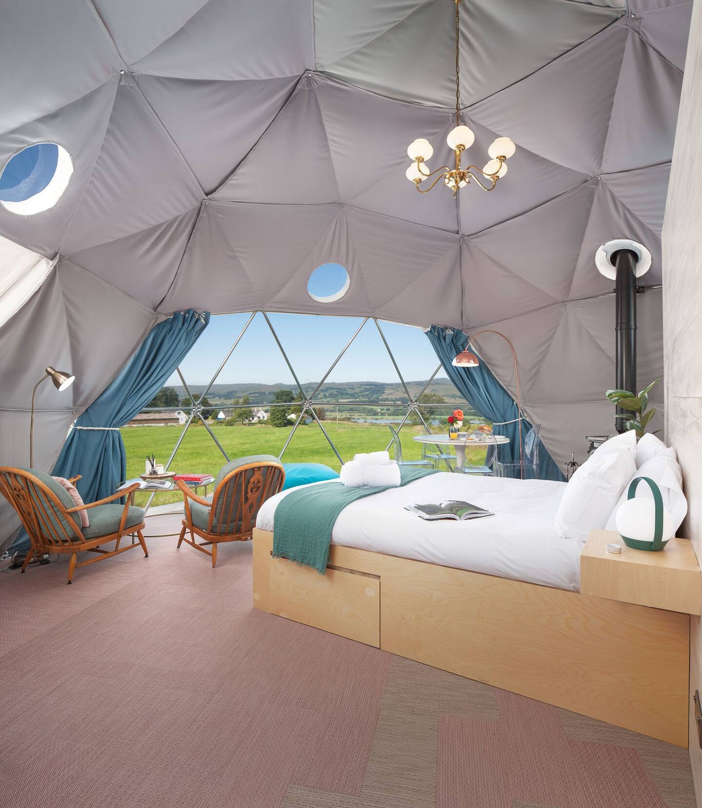 Luxury Dome Glamping in Scotland