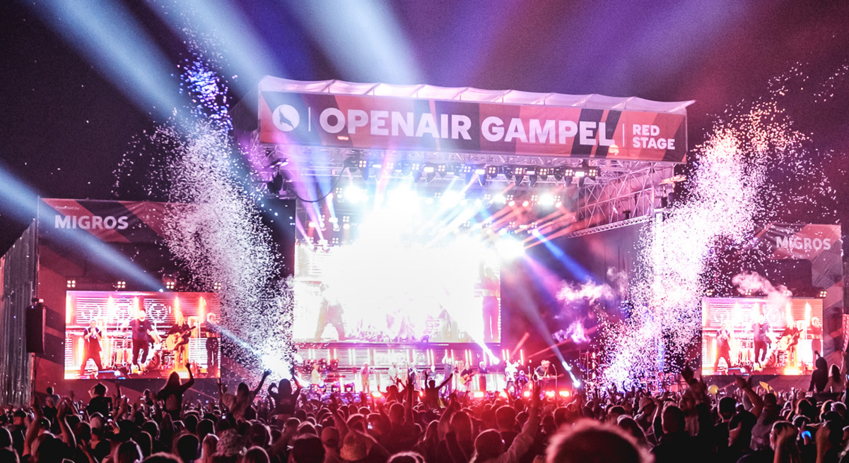 Open Air Gampel Festival in Switzerland