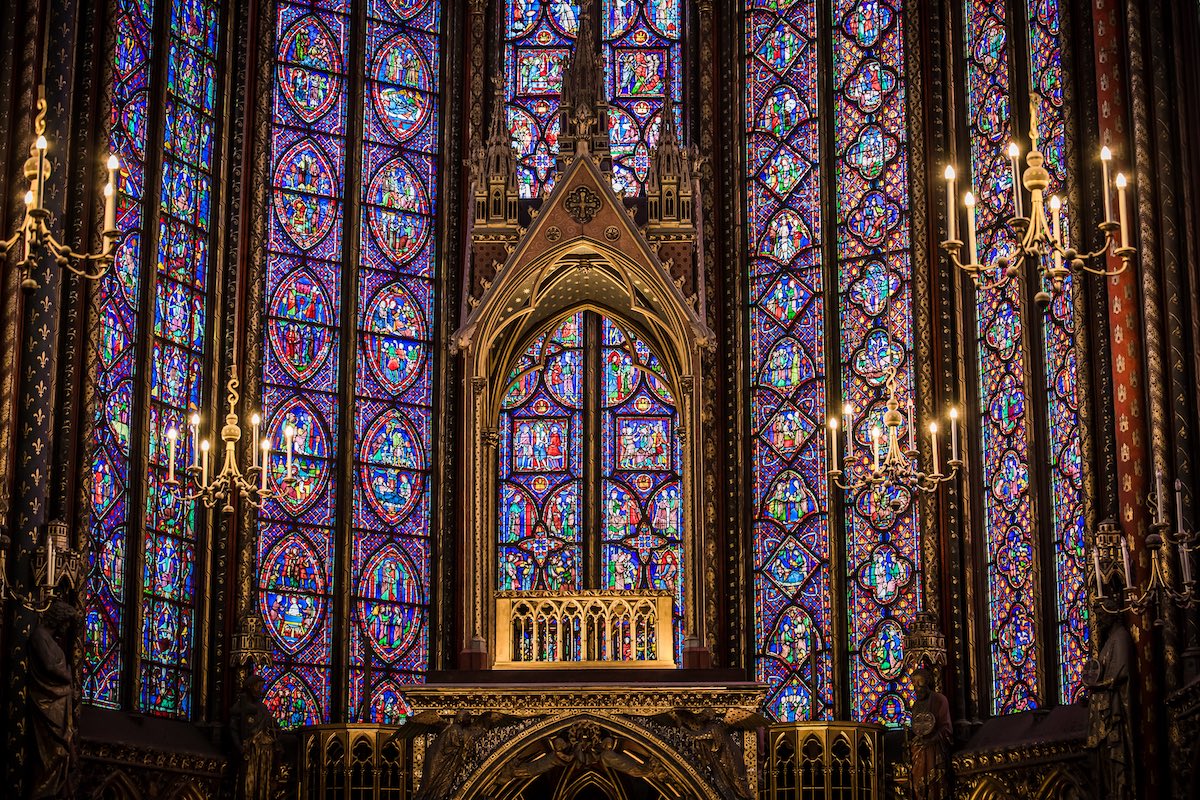 Sainte Chapelle, Paris, France