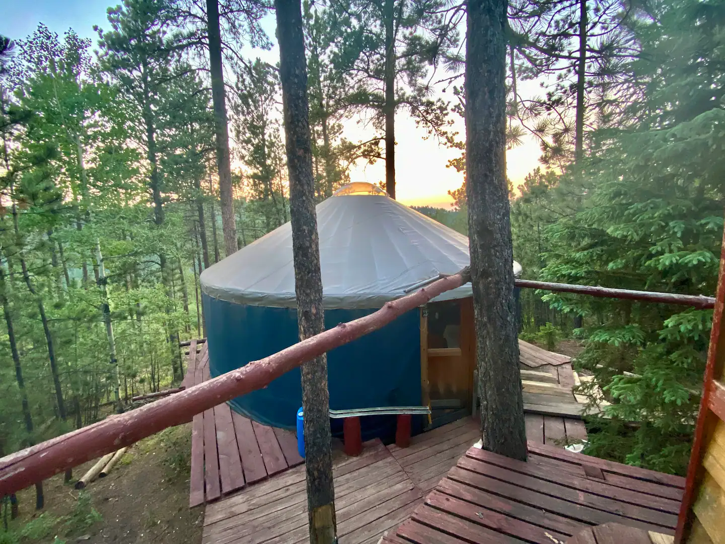 Snowkitty Yurt Glamping South Dakota