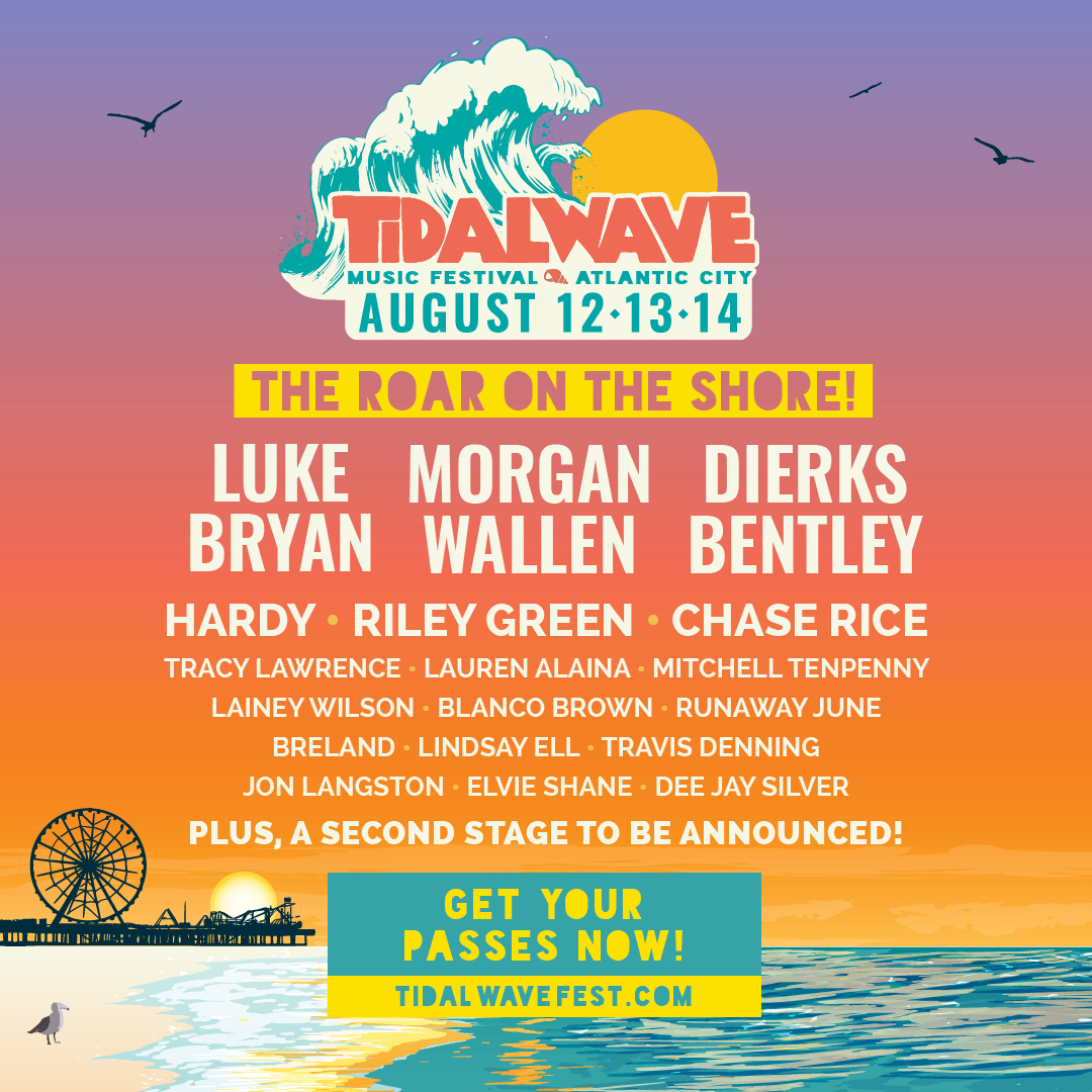 TidalWave Music Festival New Jersey 2022 line Up