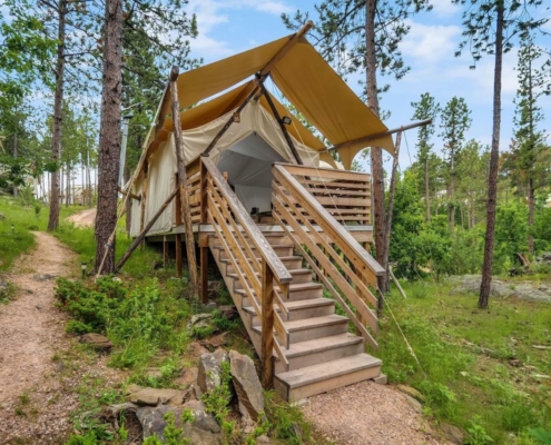 Under Canvas Glamping in South Dakota