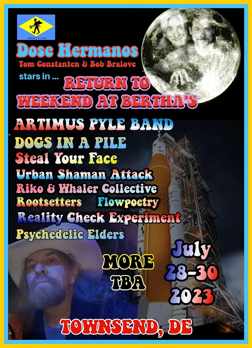Weekend At Bertha’s - Delaware Music Festival 2023
