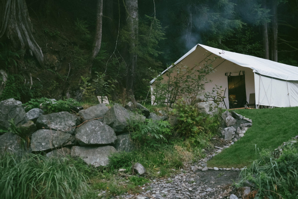 Wild Renfrew Seaside Luxury Glamping Tents