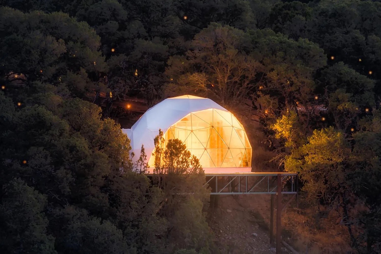 Zia Geo Dome - Glamping New Mexico