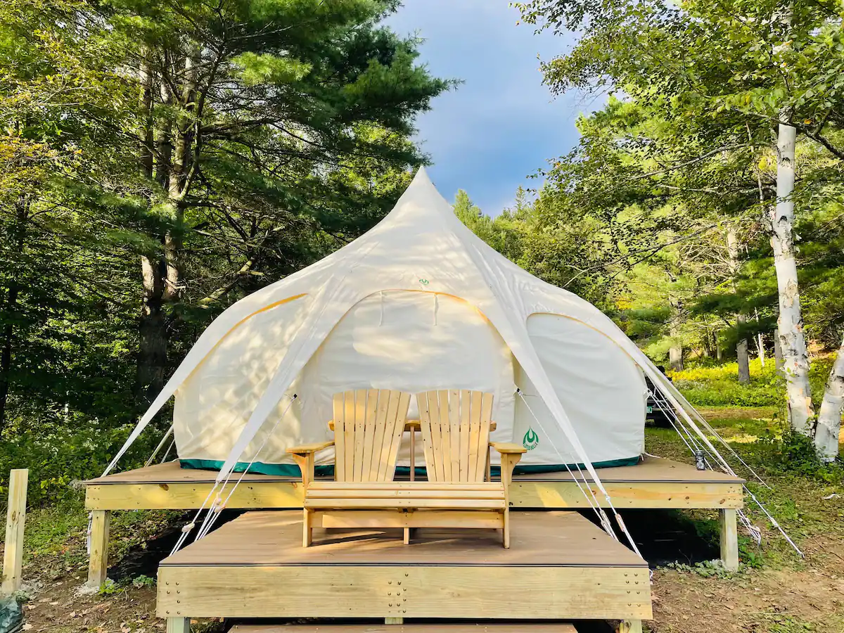 16' Lotus Belle Canvas Tent