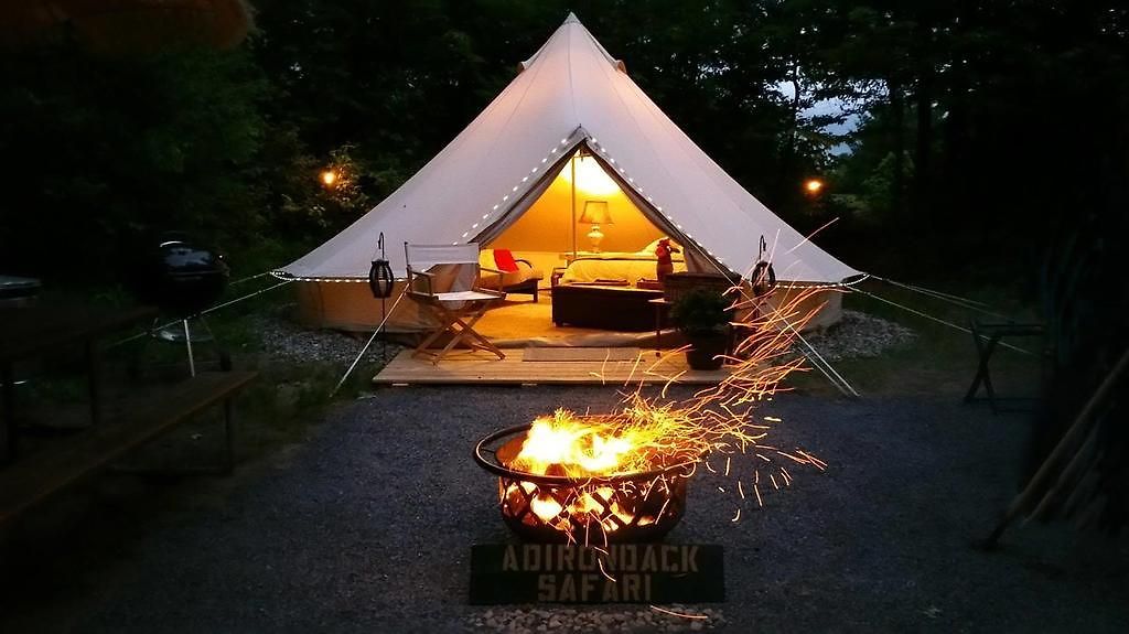 Adirondack Safari Glamping Tent