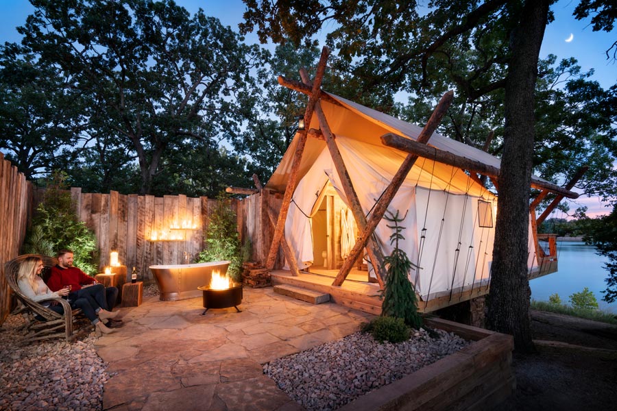 Big Cedar Lodge Glamping in Missouri