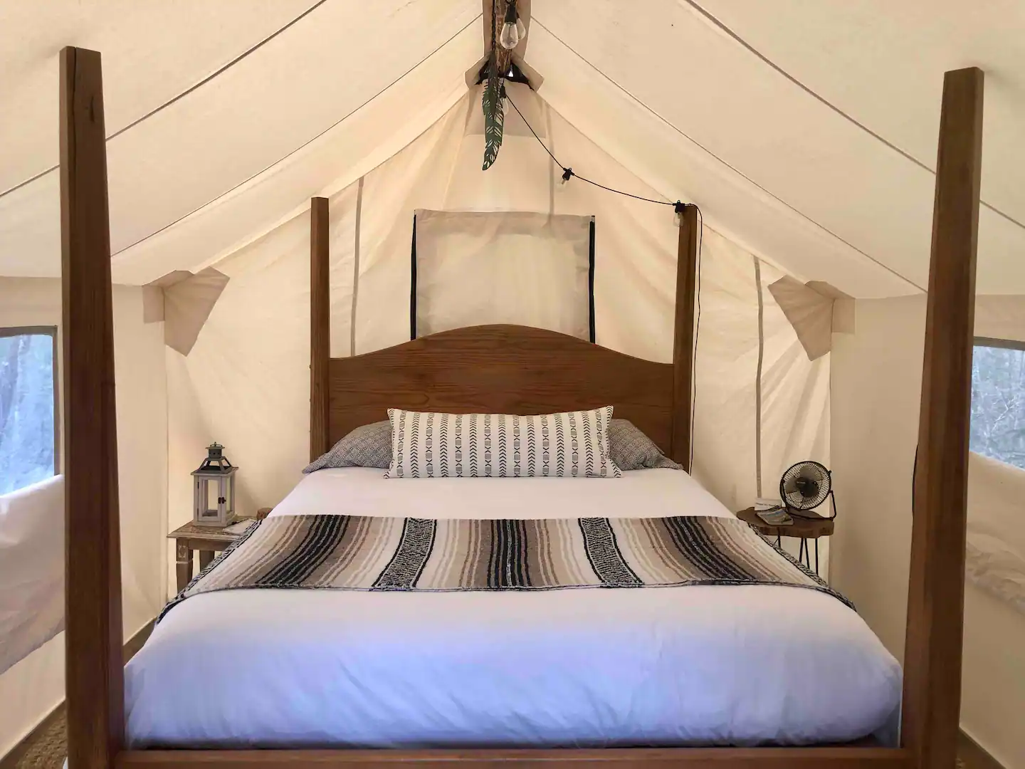 Canopy Ridge Safari Yurt Glamping in Tennessee