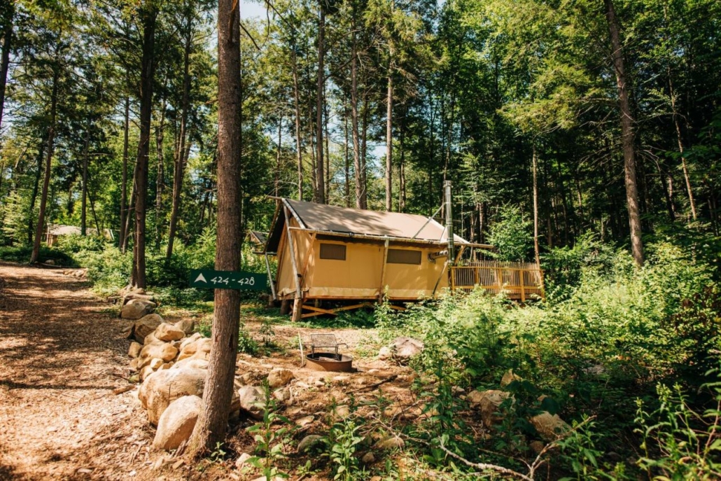 Huttopia Adirondacks Glamping