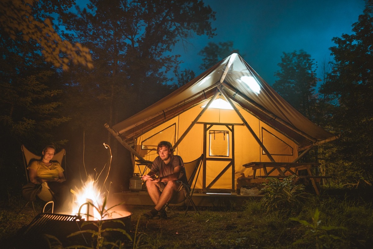 Huttopia Glamping New England