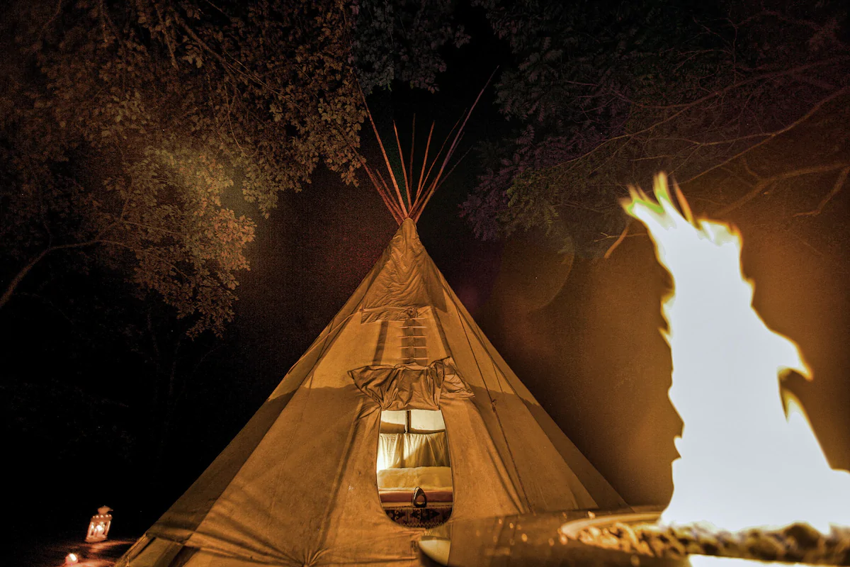 Magic Tipi Retreat at Park Hills, MissouriMagic Tipi Retreat at Park Hills, Missouri