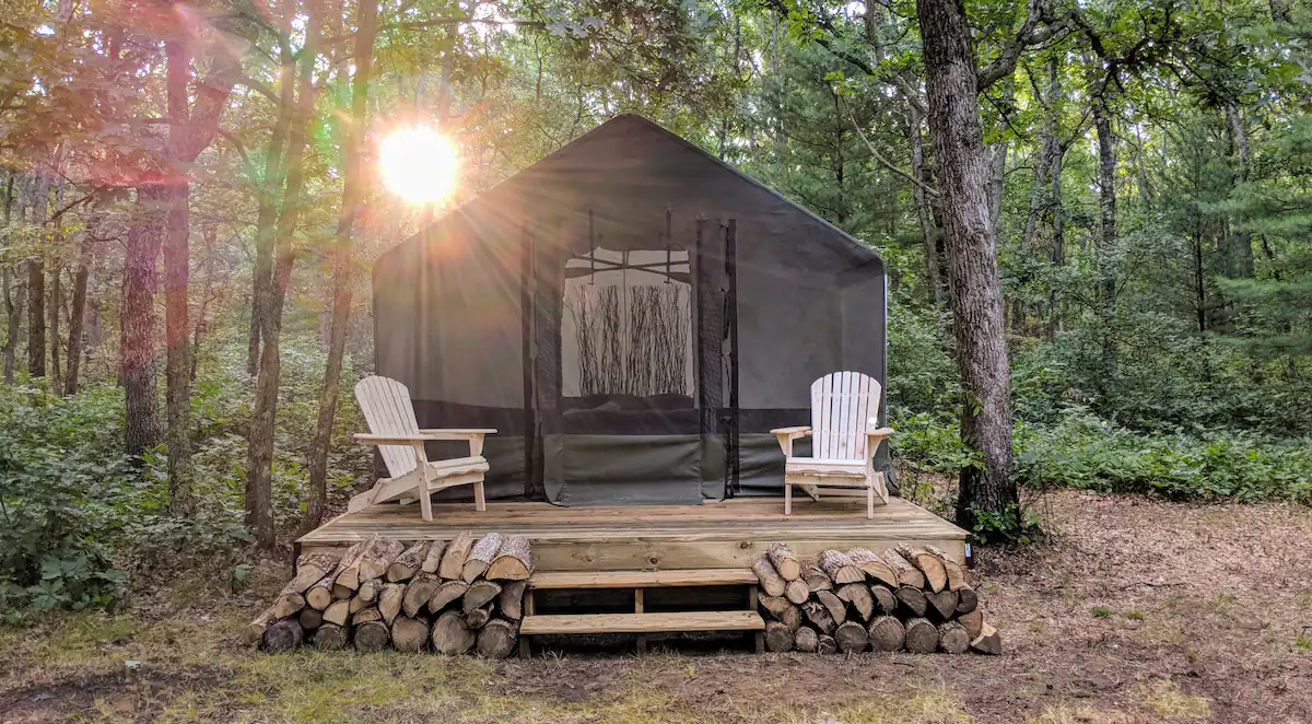 Michigan Glamping Gateway to the North