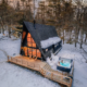 Mod A-Frame Cabin Luxury Rental Vermont