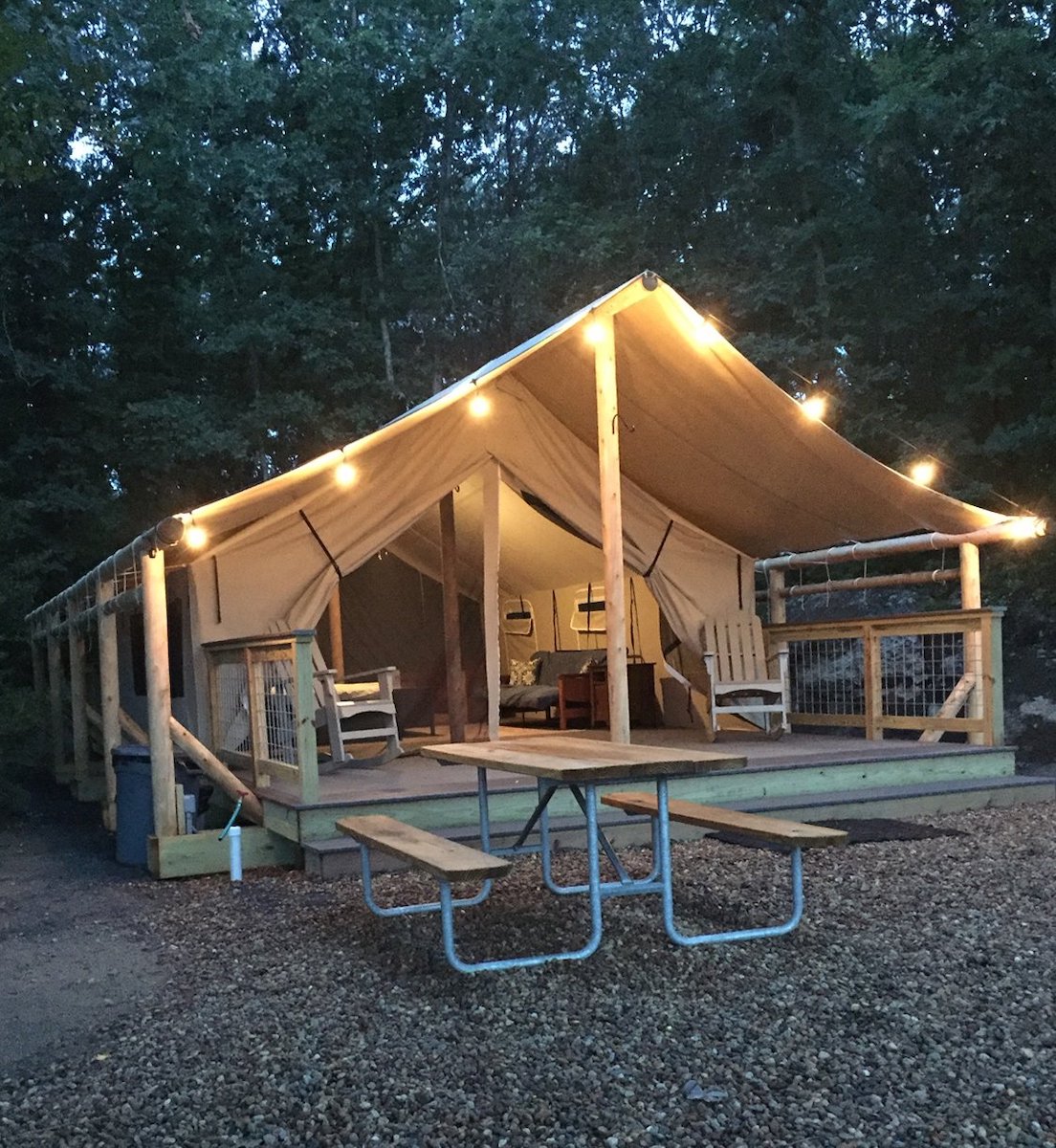 Normandy Farms Luxury Camping | Yurts | Safari Tents 